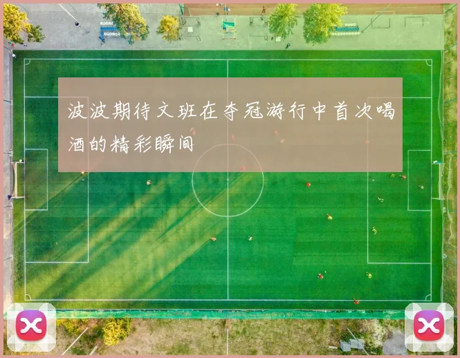 波波期待文班在夺冠游行中首次喝酒的精彩瞬间